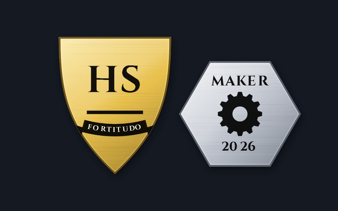 Shield crest and hexagon maker token